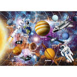 Kids Puzzle Toy Puzzles for Kids Ages 3+ Solar System Floor Puzzle Raising Children Recognition &Promotes Hand-Eye Coordinatio