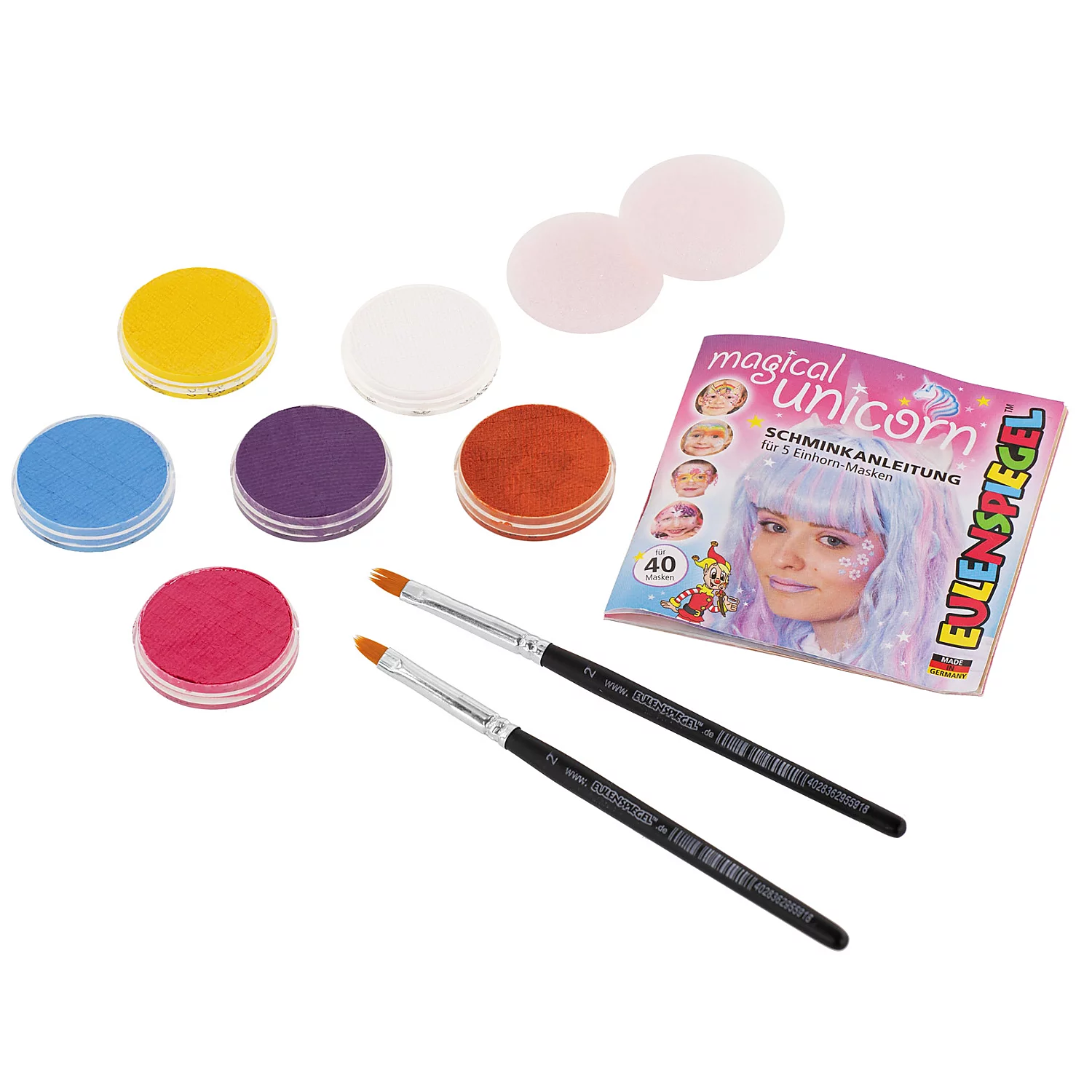EULENSPIEGEL Aqua-Schmink-Palette Einhorn Image