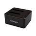 StarTech.com Dual Bay SATA HDD Docking Station for 2 x 2.5/3.5 SATA SSDs/HDDs - USB 3.0 - SATA Hard Drive Docking Station