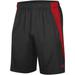 Men's Under Armour Black Wisconsin Badgers Tech Vent Shorts