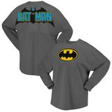 Unisex Gray Batman Original Long Sleeve T-Shirt