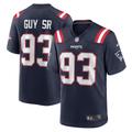 Men's Nike Lawrence Guy Navy New England Patriots Team Game Jersey