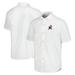 Men's Tommy Bahama White Cleveland Browns Sport Coconut Point Palm Vista IslandZone Button-Up Camp Shirt