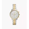 Fossil Women's Neutra Chronograph Two-Tone Stainless Steel Watch