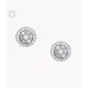 Fossil Women's Mother-of-Pearl Sterling Silver Stud Earrings - White
