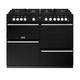 Stoves 444411503 Precision Deluxe 110cm Dual Fuel Range Cooker - Black