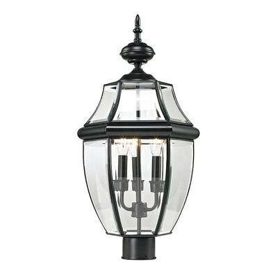 Evanston Outdoor Post Light - Antique Nickel - Frontgate