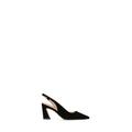 GUESS Slingback donna nera in suede