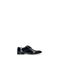 NEROFUMO Stringata uomo blu in pelle