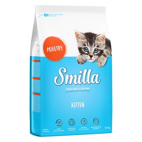 2x10kg Kitten Smilla getreidefreies Katzenfutter trocken