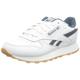 Reebok Unisex Kinder Klassisches Leder Sneaker Niedrig, Ftwr White Hoops Blue F23 Reebok Lee 7, 35 EU