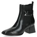 CAPRICE Women' 9-25344-41 Lace Up Heeled Ankle Boot, Black (Black Nappa), 3.5 UK