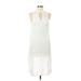 O'Neill Casual Dress - A-Line: White Print Dresses - Women's Size Small