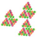 ibasenice 90 pcs toy for kids kidcraft playset kids playset toys for kids bounce ball for kids jumping ball rubber ball playing ball toy bouncing ball Bouncy Ball child jump ball