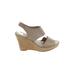 Andre Assous Wedges: Tan Shoes - Women's Size 39