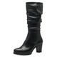 Stiefel TAMARIS Gr. 41, Normalschaft, schwarz Damen Schuhe High Heels