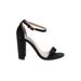 Steve Madden Heels: Black Shoes - Women's Size 7 1/2