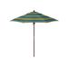 Arlmont & Co. Natelle 7' 6" Market Sunbrella Umbrella, Wood | 93.1 H x 90 W x 90 D in | Wayfair AEEC4E020F4543BA9A5CE28D2C70D44C