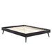 Modway Margo Upholstered Bed Upholstered in Black | 58 H x 40.5 W x 40.5 D in | Wayfair 889654164203