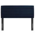 Modway King Velvet Spindle Headboard Upholstered/Velvet in Blue | 23 H x 39.5 W x 3.5 D in | Wayfair 889654933489