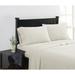 Classic Cozy London Fog Solid Ivory Queen Sheet Set Flannel/Cotton in White | Full/Double | Wayfair 783048222381