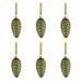 Gegam The Holiday Aisle® Holiday Shaped Ornament Glass in Green | 4.25 H x 2 W x 2 D in | Wayfair 4D0DA4C1C5034247B3585B9C81D15868