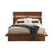 The Twillery Co.® Hemel Bed Wood in Brown | 52.25 H x 84.5 W x 93.5 D in | Wayfair 61C50C854DFE4304B7545F6EA5CC5A61