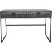 Orren Ellis Aniiya 47" W Rectangle Writing Desk Wood/Metal in Gray | 30 H x 47 W x 25 D in | Wayfair 936699CDC3934861A6386B9E8D3B8A38