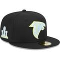 Men's New Era Black Atlanta Falcons Multi 59FIFTY Fitted Hat