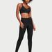 Women's Victoria's Secret VS Cotton Yoga Mid-Rise Foldover Leggings