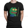 T-shirt Pepe Frog pour homme T-shirt animal Bitcoin Crypto Humor PVD Haute qualité Été Chimadt