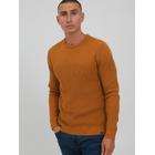 BLEND Rundhalspullover Herren braun, XXL