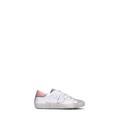 PHILIPPE MODEL Sneaker donna bianca/rosa in pelle