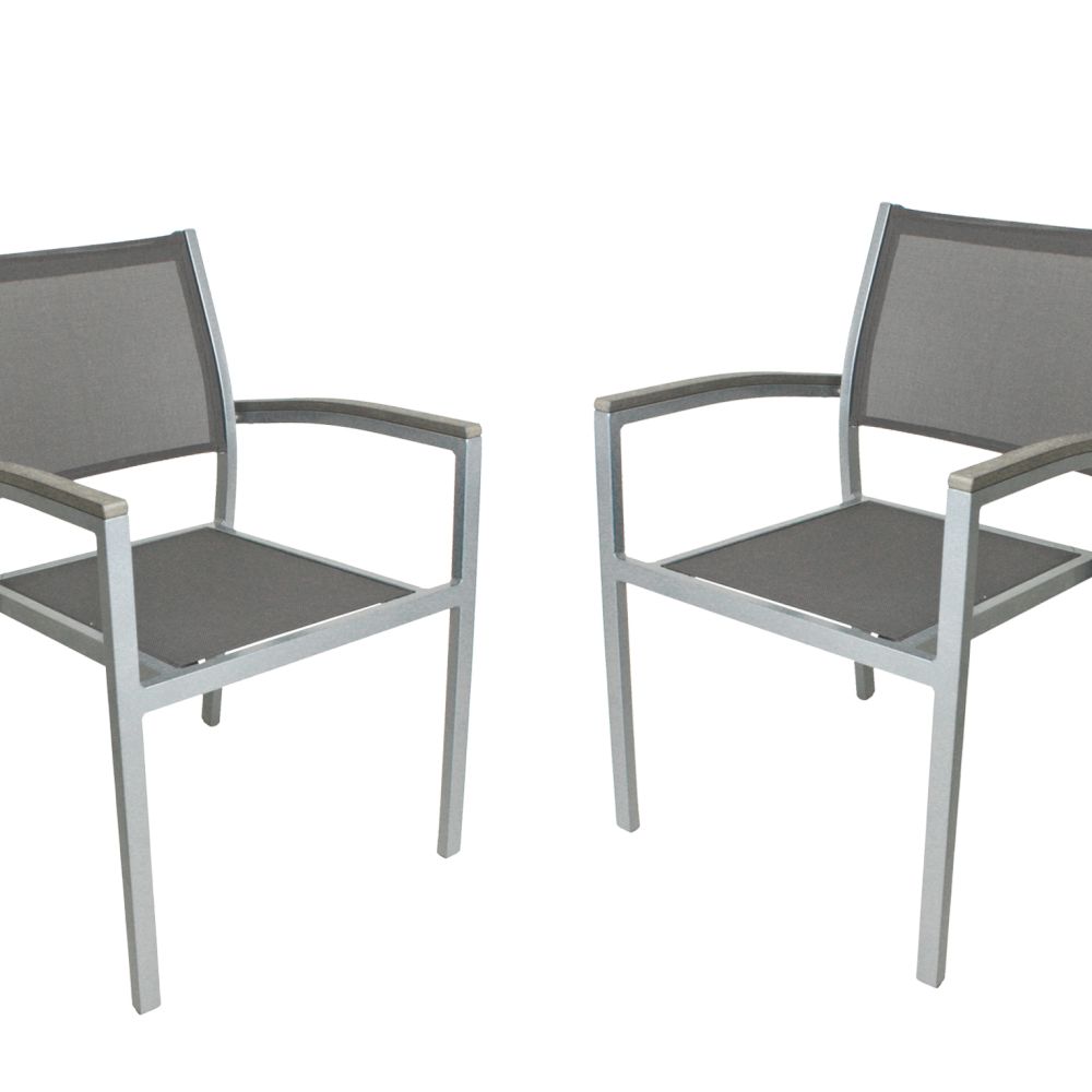 GartenZeit »Grace« Stapelstuhl 59x55x86 cm