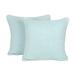 Novica Handmade Mint Elegance Cotton Cushion Covers (Pair)