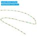 Stainless Steel Cable Chain, Gold Link Chain Enamel Beads