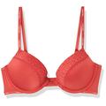 Calvin Klein Damen Push - Up Plunge BH mit Bügel, Rot (Red Carpet), 65C (30C)