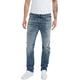 Replay Herren Jeans Waitom Regular-Fit mit Stretch, Blau (Medium Blue 009), 38W / 32L