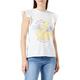ONLY Damen ONLLUCY S/S Fruit TOP Box JRS T-Shirt, Cloud Dancer/Print:Fresh, L