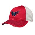 Youth Red Washington Capitals Slouch Trucker Adjustable Hat
