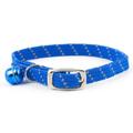 Ancol Reflective Softweave Cat Collar Blue
