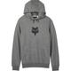 FOX Fox Head Hoodie, schwarz-grau, Größe M