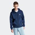 Sweatshirt ADIDAS ORIGINALS "ESS FZ HDY" Gr. S, blau (night indigo) Herren Sweatshirts