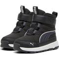 Winterboots PUMA "EVOLVE BOOT AC+ INF" Gr. 26, schwarz-weiß (puma black, strong gray, puma white) Kinder Schuhe Sportschuhe