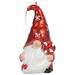 LSLJS Christmas Tree Glowing Santa Ornaments Christmas Decorations 5.1 inch LED Faceless Gnome Luminous Night Light for Xmas Tree Resin Santa Claus Lamp Hanging Baubles Gifts for Christmas