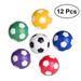 12pcs Table Soccer Foosballs Replacement Balls Mini Official Tabletop Soccer Game Ball Accessory