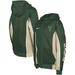 Youth Nike Hunter Green Milwaukee Bucks Showtime Performance Full-Zip Hoodie