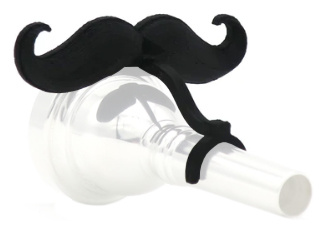 Brasstache Mustache Clip for Trombone S