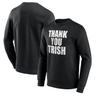 WWE Trish Stratus - Thank You Graphic Crew Sweatshirt Mens