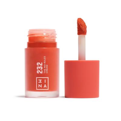 3INA The No-Rules Cream Blush 232 - VIVID RED 8 ml Coral Image